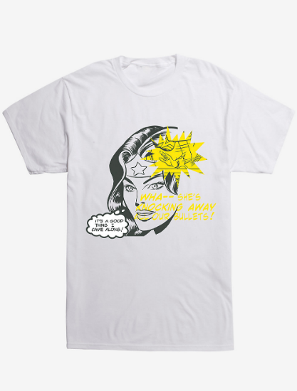 wonder woman cartoon face